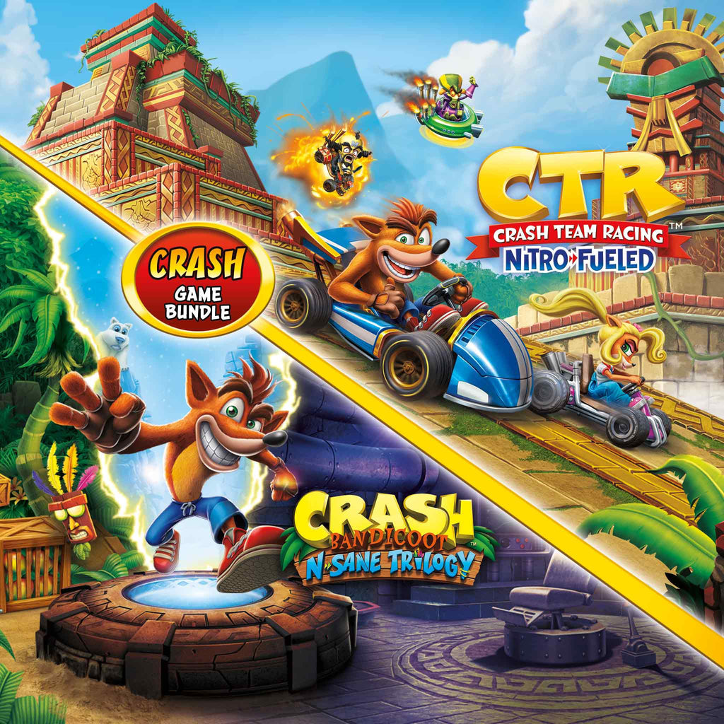 Crash Bandicoot Bundle - N. Sane Trilogy + CTR Nitro-Fueled PS5