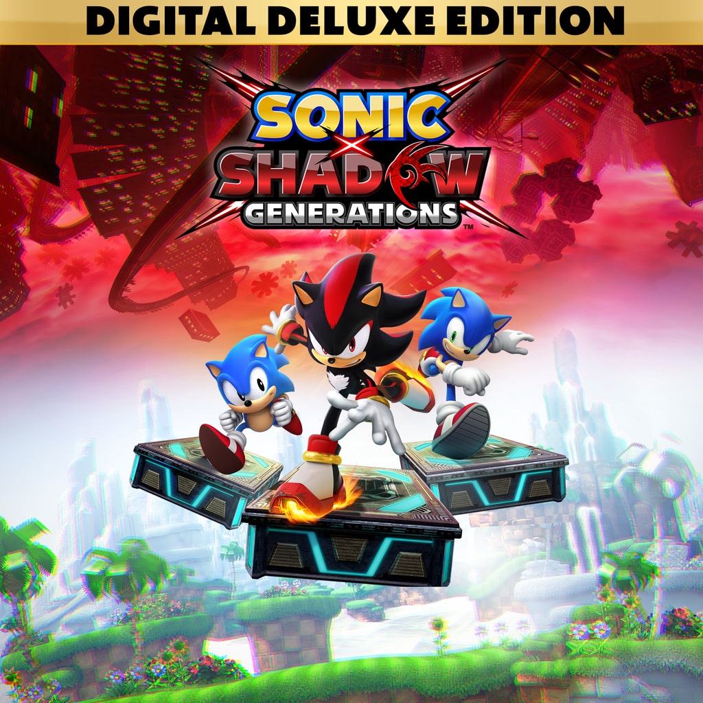 SONIC X SHADOW GENERATIONS Digital Deluxe Edition PS4