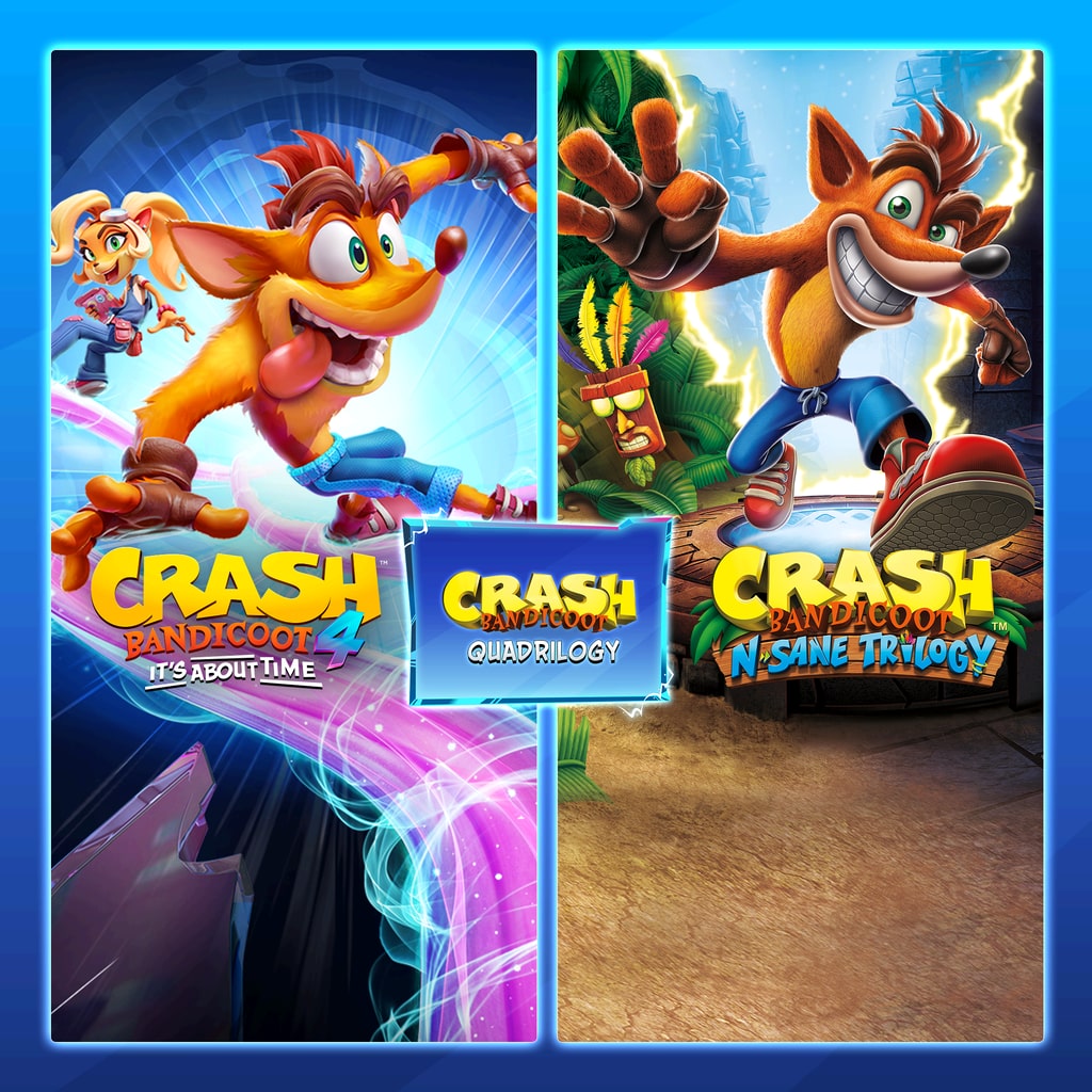Crash Bandicoot - Quadrilogy Bundle PS4