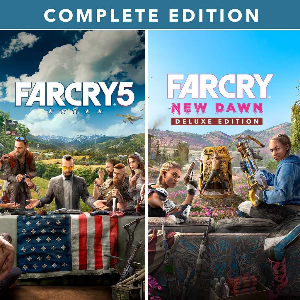 Far Cry 5 + Far Cry New Dawn PS4