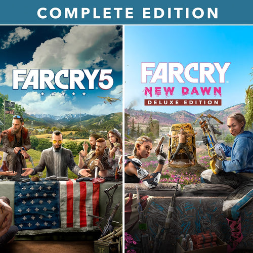 Far Cry 5 + Far Cry New Dawn PS4