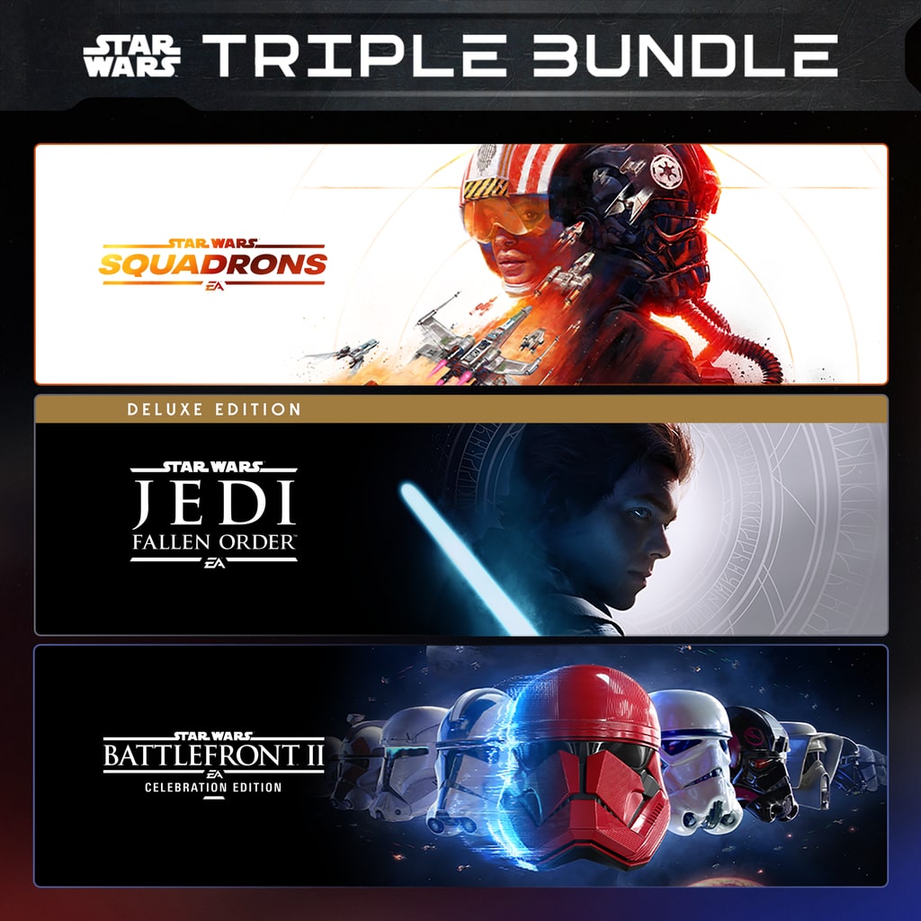 EA STAR WARS TRIPLE BUNDLE PS4