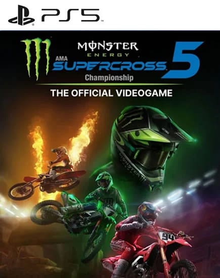 Monster Energy Supercross - The Official Videogame 5 PS5