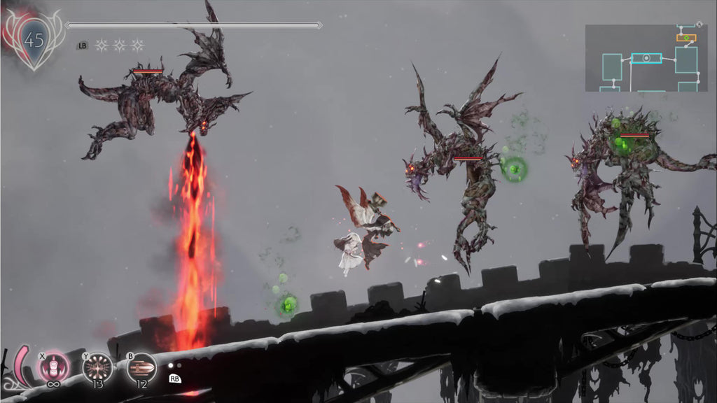 ENDER LILIES: Quietus of the Knights PS4 - captura de gameplay 3