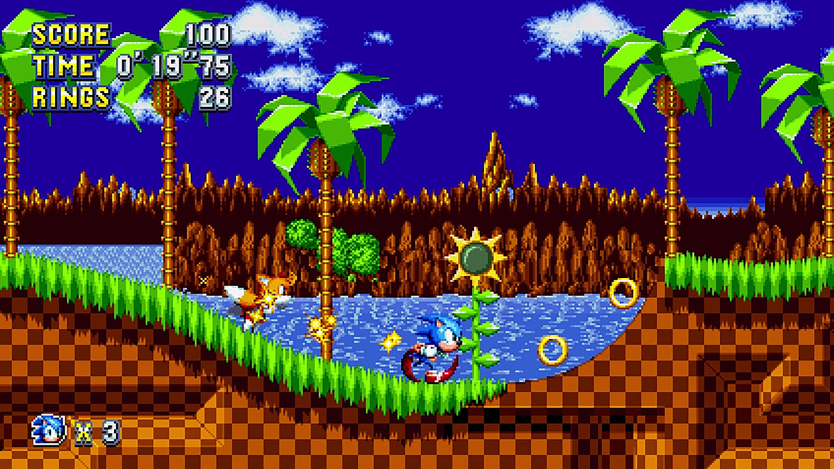 Sonic Mania PS5 - captura de gameplay 1