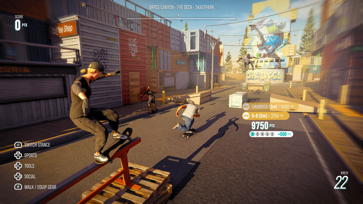 Riders Republic Skate Edition PS5 - captura de gameplay 3
