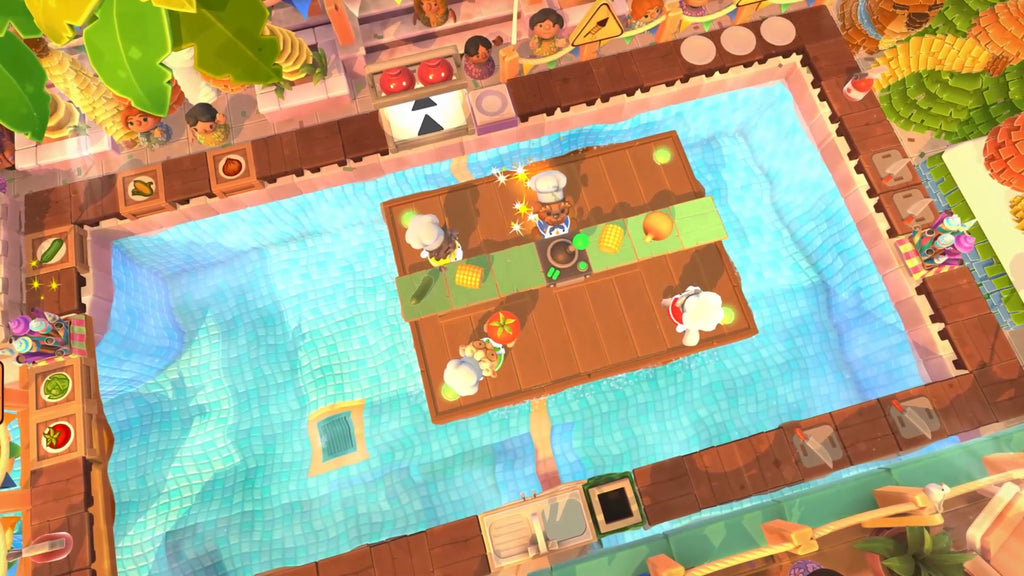 Overcooked! + Overcooked! 2 PS4 - captura de gameplay 1
