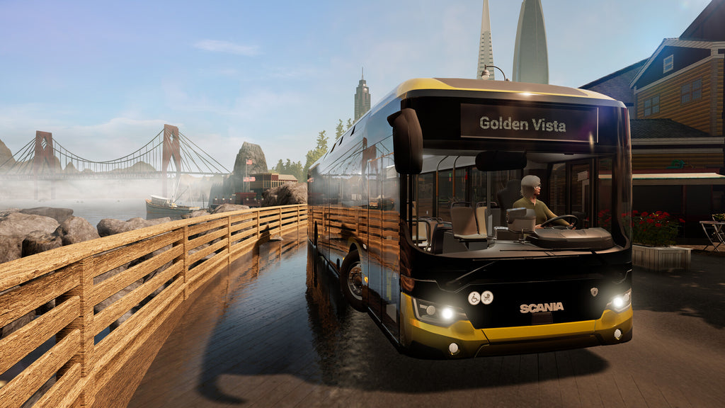 Bus Simulator 21 PS4 - captura de gameplay 1
