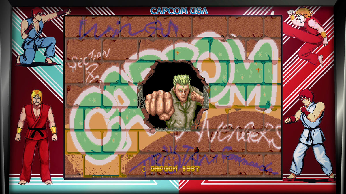 Street Fighter 30th Anniversary Collection PS4 - captura de gameplay 3