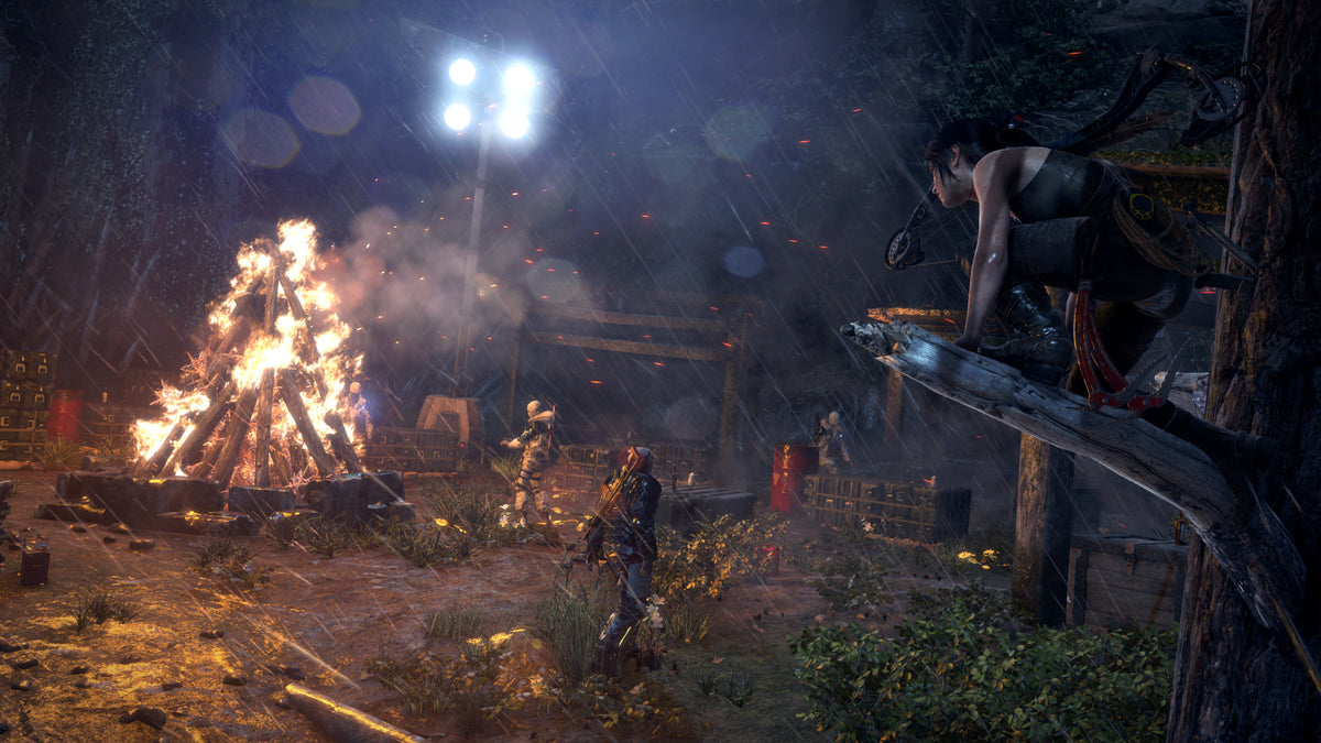 Rise of the Tomb Raider: 20 Year Celebration PS5 - captura de gameplay 1