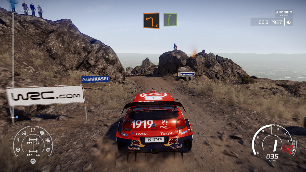 WRC 8 PS4 - captura de gameplay 2