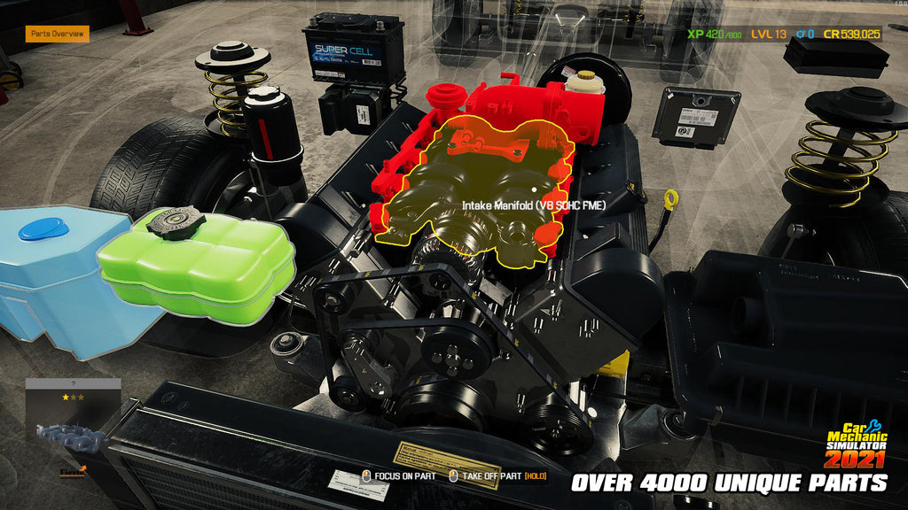 Car Mechanic Simulator 2021 PS4 - captura de gameplay 2