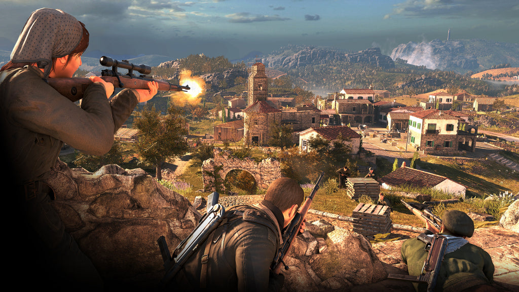 Sniper Elite 4 PS4 - captura de gameplay 2
