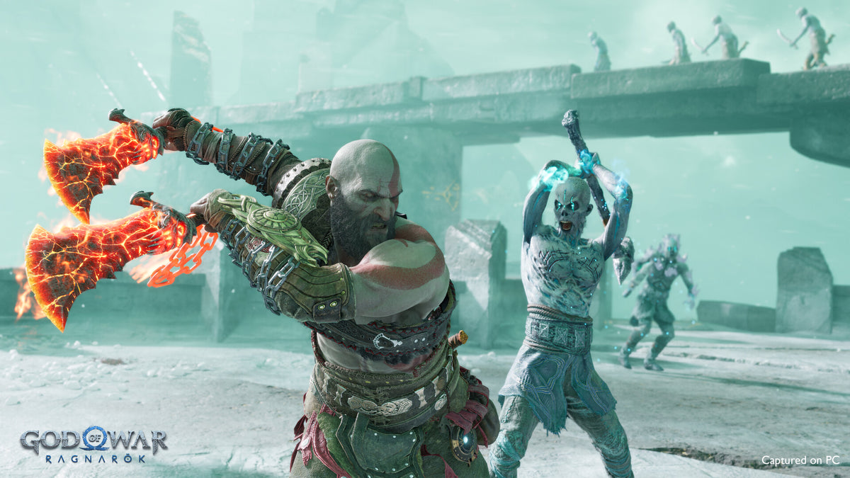 God of War Ragnarök PS4 - captura de gameplay 1