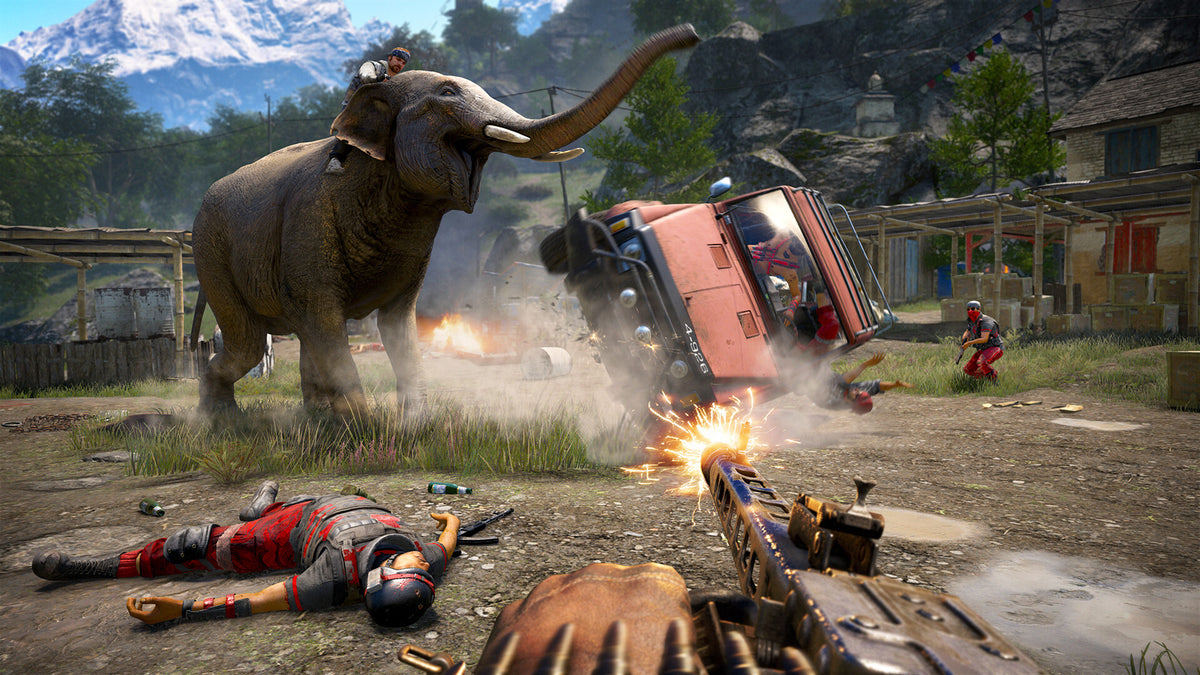 FAR CRY 4 + FAR CRY PRIMAL BUNDLE PS4 - captura de gameplay 2