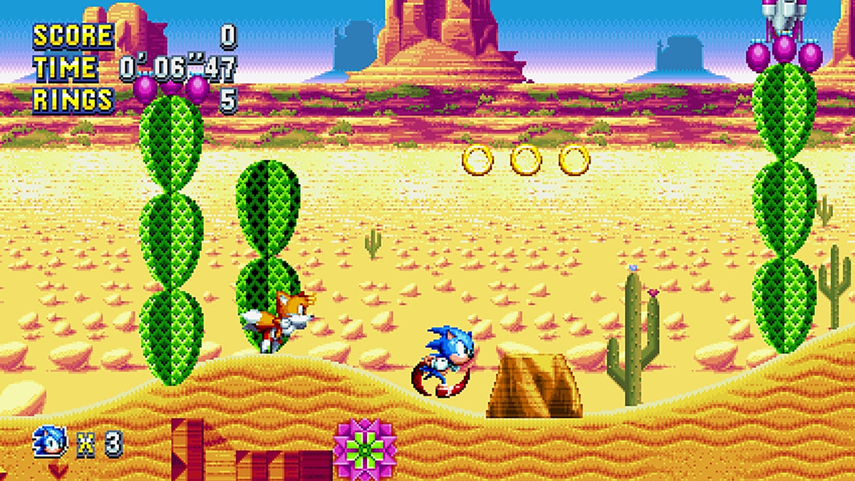 Sonic Mania PS5 - captura de gameplay 2