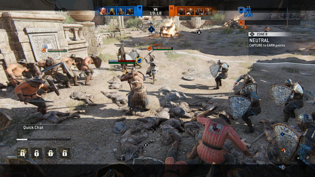 For Honor PS4 - captura de gameplay 1