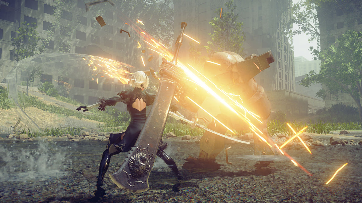 NieR: Automata Goty PS4 - captura de gameplay 1