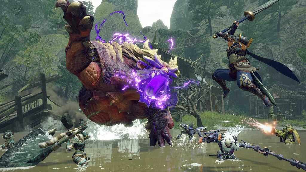 Monster Hunter Rise PS4 - captura de gameplay 1