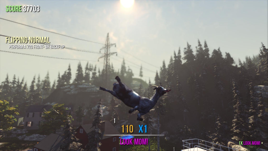 Goat Simulator PS4 - captura de gameplay 3