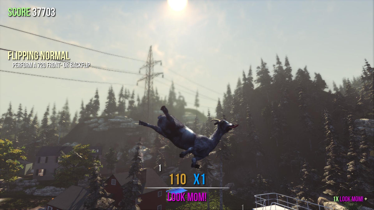 Goat Simulator PS4 - captura de gameplay 3