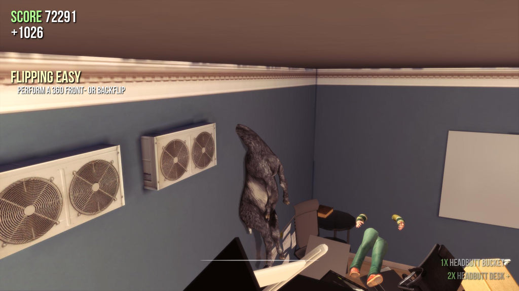 Goat Simulator PS4 - captura de gameplay 2