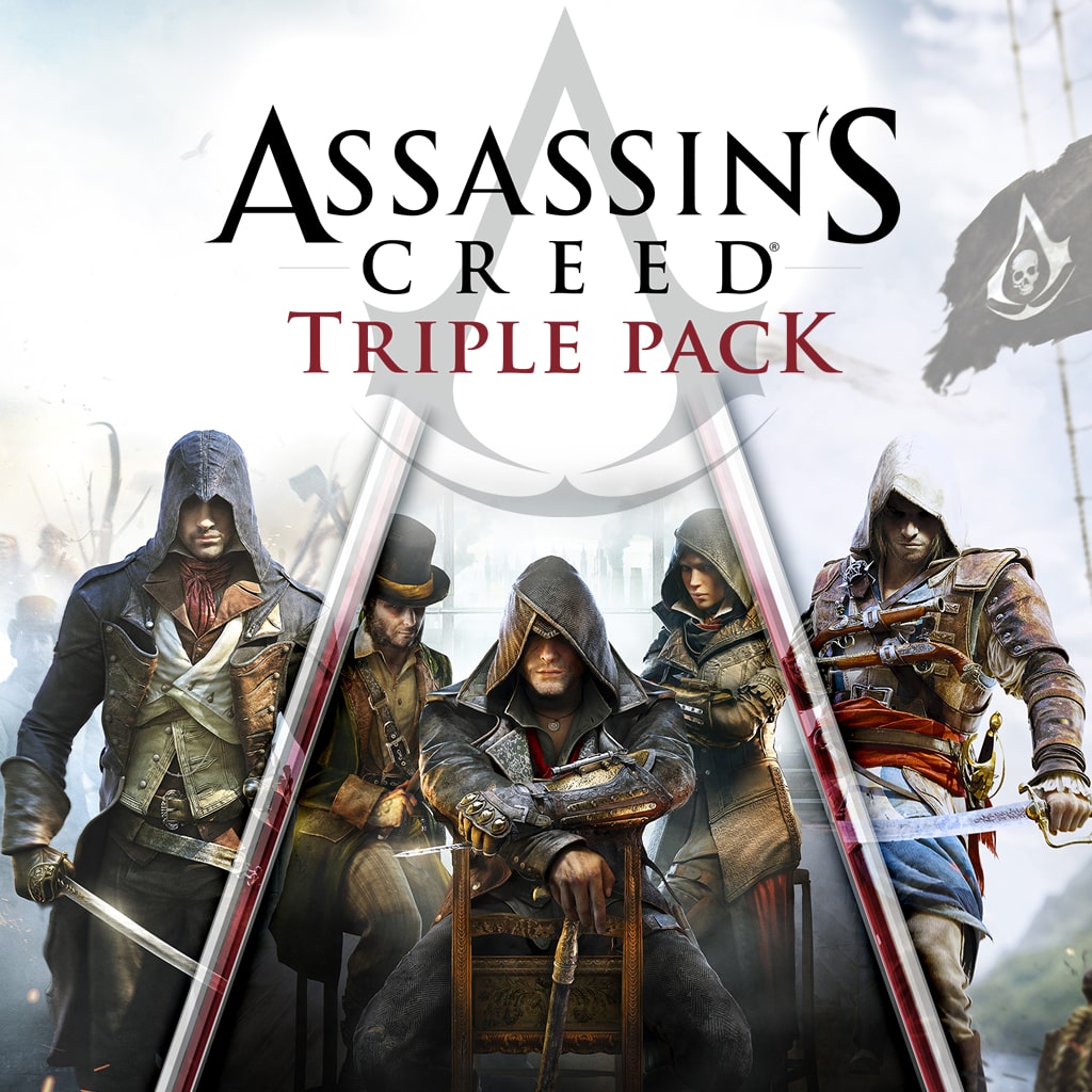 Assassin's Creed Triple Pack: Black Flag, Unity, Syndicate PS5