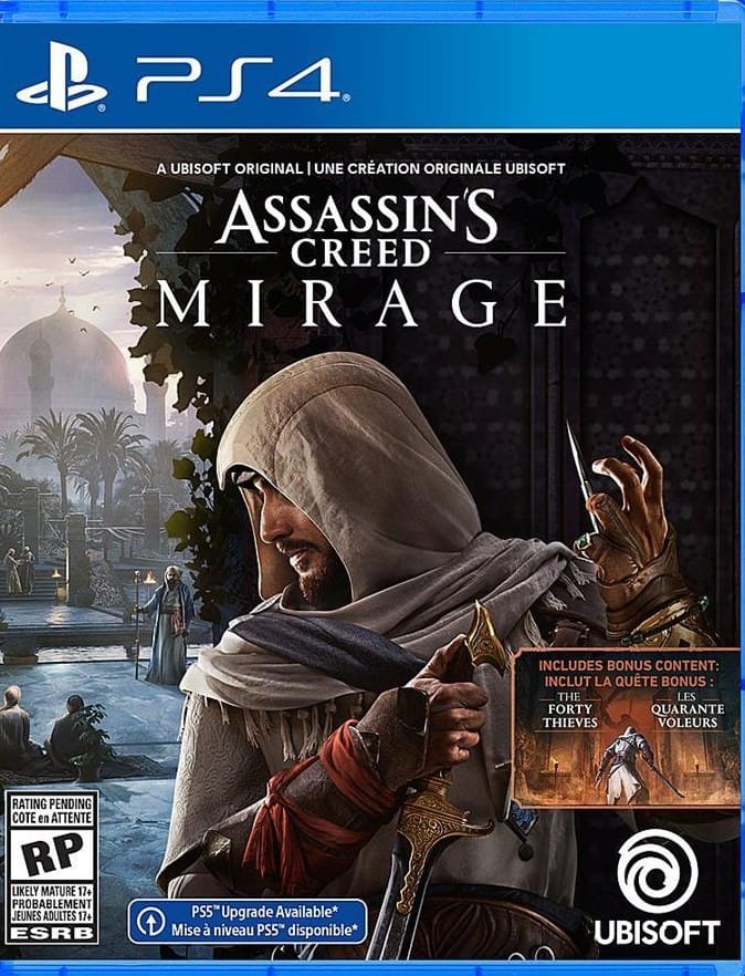 Assassins Creed Mirage PS4 (SECUNDARIO)