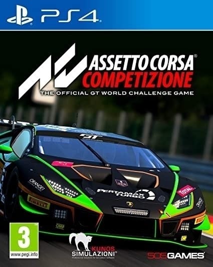 Asseto Corsa Competizione PS4 (SECUNDARIO)
