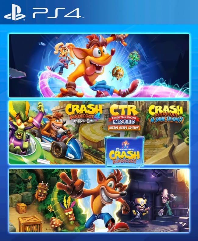 Crash Bandicoot Crashiversary Bundle PS4 (SECUNDARIO)