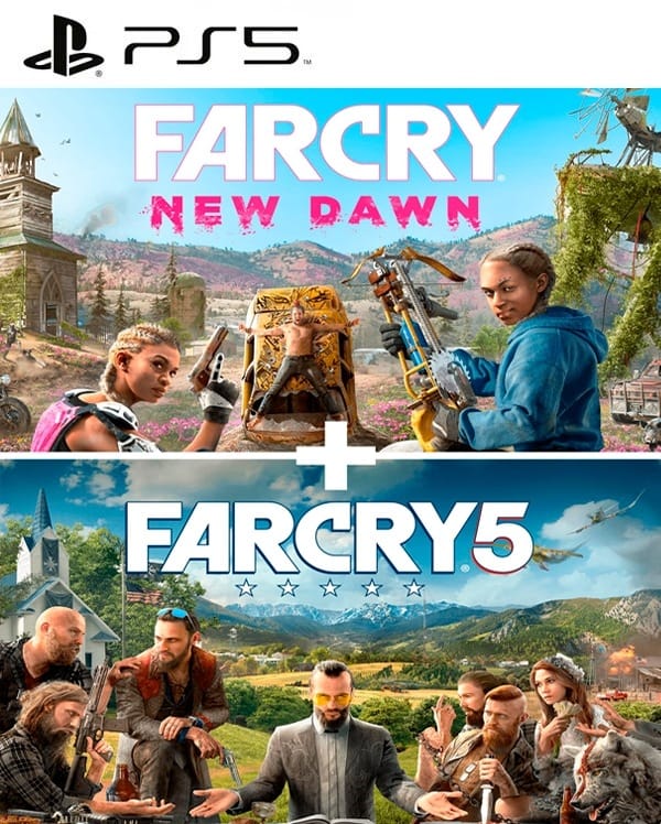 Far cry 5 + Far cry New Dawn PS5