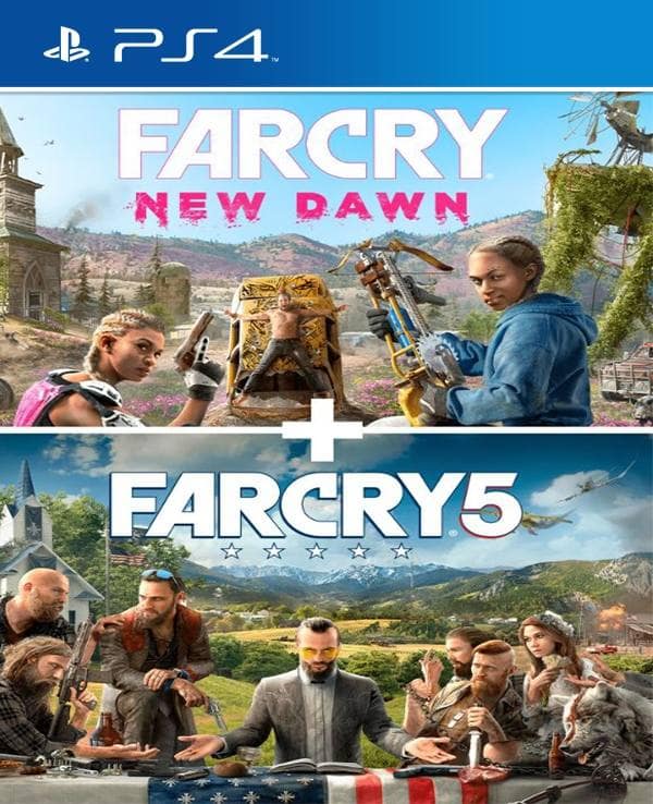 Far Cry 5 + Far Cry New Dawn PS4 (SECUNDARIO)