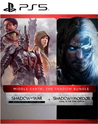 Middle earth The Shadow Bundle PS5 (SECUNDARIO)