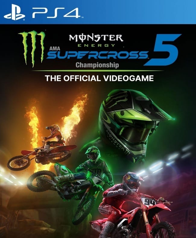Monster Energy Supercross The Official Videogame 5 PS4 (SECUNDARIO)