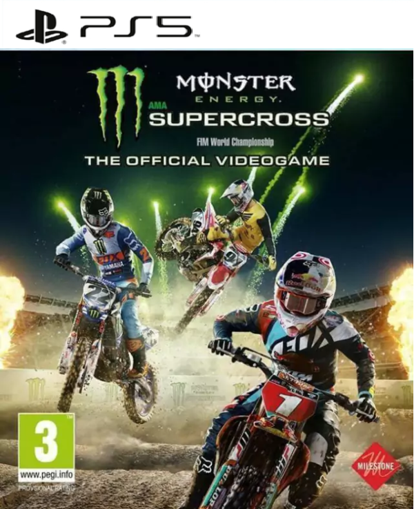 Monster Energy Supercross The Official Videogame PS5