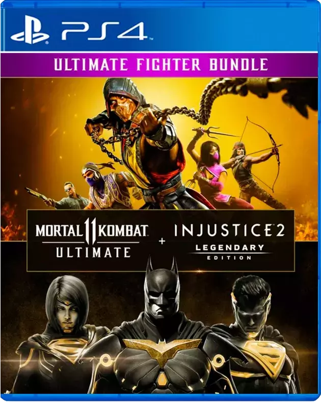 Mortal Kombat 11 Ultimate + Injustice 2 PS4